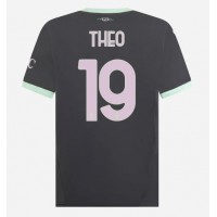 Camisa de time de futebol AC Milan Theo Hernandez #19 Replicas 3º Equipamento 2024-25 Manga Curta